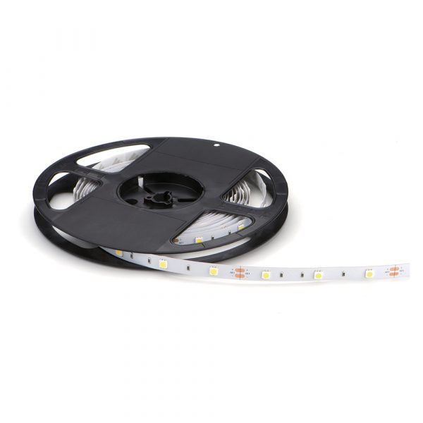 Светодиодная лента LUX 5050 30 LED  (7.2W/M)  12V  (3000K,6000К)  IP20