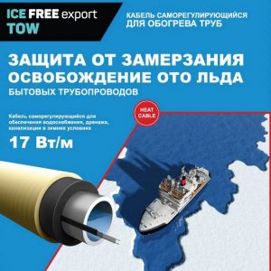 Нагревательная секция Ice Free 17вт